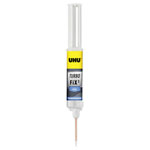 UHU 51865 TURBO FIX² Flex Adhesive 10g Fast Strong Flexible Repair