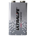 Ultralife U9VL-J-P Battery 9V Lithium 1200mAh Long-lasting 10 Pack