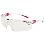 Univet 506U-03-02 506UP Safety Glasses Anti-Fog UV Protection White Rose