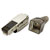 Value 26.99.0371 RJ45 Plug Cat.6 STP Zinc Housing Silver Field Configurable