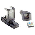 Value 26.99.0372 Cat.6A Field-configurable RJ-45 Plug UTP Transparent