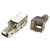 Value 26.99.0373 Field-Configurable RJ-45 Plug Cat.6A STP Silver 1piece