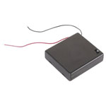 Velleman BH341BSAA Battery Tray 4x AA 70x65x19mm High-Quality Holder