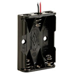 Velleman BH431A Battery Tray 3x AAA 53x38x13mm High-Quality and Robust