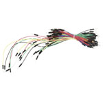 Velleman WJW009N Jumpers Set Red Orange Yellow Green Blue White Black