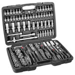 Vigor V2461 Socket Wrench Set 172-Piece 6.3/10/12.5 mm Comprehensive Kit