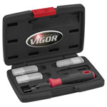 Vigor V6030 Scraper Set with Multiple Blade Sizes for Versatile Usage