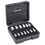 Vigor V7514/13 Bit Set 1/4" 1 Piece Durable Precision Tool