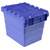 VISO DSW 4332 Box Hinged Lid 400x320x300mm Blue Robust Housing
