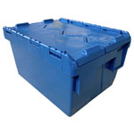 VISO DSW4321 Box with Hinged Lid 400x200x300mm Blue 1 piece