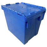 VISO DSW4336 Box with Hinged Lid 400x250x300mm Blue 1 piece