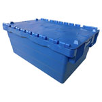 VISO DSW5527 Box with Hinged Lid 400x320x300mm Blue 1piece