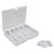 VISO O100 Assortment Box Transparent 130x100x30mm 10 Compartments