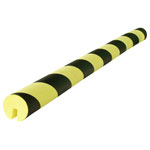 VISO PU 208 NJ Split Sleeve Black/Yellow Diameter40x750mm 1piece