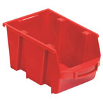 VISO SPACY3R Storage Bin Red 150x126x235mm Stackable Polypropylene