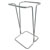 VISO SS800CVH Bin Liner Holder 450x800x450mm 1piece
