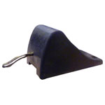 VISO  WHEELSTOP Wedge 340x200x190mm Durable Truck Stop