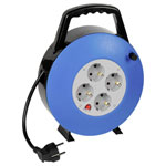 Vivanco 61150 Cable Reel 10m Black 1 piece Durable and Compact Design