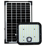 V-TAC VT-432 10311 LED Floodlight Solar Panel 30W Cool White Black