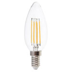 V-TAC 214301 LED Candle E14 4W Warm White 35x98mm Energy Class F