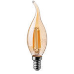 V-TAC 217114 LED Candle E14 4W Warm White 35x118mm EEC F 1Piece