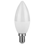 V-TAC 217265 LED Monochrome Cool White E14 Candle 4.5W 3-Pack