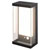 V-TAC 23032 Solar Outdoor Wall Light with Motion Detector Black 1W LED