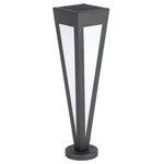 V-TAC 23350 VT-7654 Solar Garden Light LED Monochrome Dark Grey