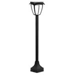 V-TAC 2894 VT-984 Solar Outdoor Light LED 2W Black Monochrome Sensor-Activated