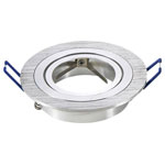 V-TAC VT-782 Bracket Silver 50mm Rings for GU10/GU5.3 Bulbs Spring Retention