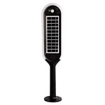 V-TAC 6666 VT-945 Solar Outdoor Light 5W LED White Black Motion Detect