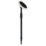 V-TAC 6668 VT-943 Solar Garden Light LED 3W White Black 2Pieces
