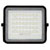 V-TAC 7821 VT-40W LED Floodlight Cool White Solar Panel Black