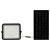 V-TAC 7823 V-TAC VT-80W LED Floodlight Solar Panel 10W Cool White Black