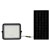 V-TAC 7823 V-TAC VT-80W LED Floodlight Solar Panel 10W Cool White Black