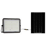 V-TAC 7825 LED Floodlight Solar Panel 15W Cool White Black