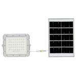 V-TAC 7839 VT-40W LED Floodlight Solar Panel 6W Cool White