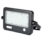 V-TAC 8674 VT-788-10 Solar Garden Spotlight LED 10W Black 1Piece