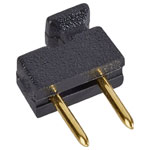W & P Products 161-10-00-1 Shorting Jumper, 2.54mm Spacing, 2 Pins, 1 pc