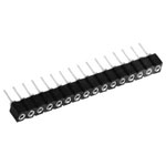 WP 257-002-1-50-00-6 SIL Socket Precision 1x2 Pins Round/Square 0.4-0.56mm