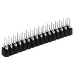W & P Products 257-008-2-50-00-6 SIL Socket 2x4 Rows Precision Round Pins