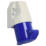 Walther Werke 110306 Wall Socket 16A 3P 230V Outdoor Cable Entry Top