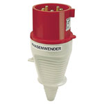 Walther Werke 230 PH Phase Inverter, 32A 5P 400V with Cable Bend Protection