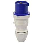 Walther Werke 230306 CEE Plug 32A 3P 230V External Cable Gland 1 pc