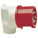 Walther Werke 236 CEE Right Angle Plug 32A 5P 400V Light Grey Housing