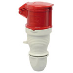 Walther Werke 310SL CEE Connector 16A 5P 400V External Gland No Screws