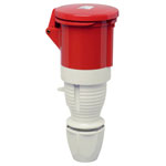 Walther Werke 362 CEE Connector 63A 5-Pin 400V Coupling with Cable Gland