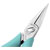 Weller Erem 2411P ESD Needle Nose Pliers, Semi-circle, Tool Steel