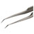 Weller Erem 51SA Precision Tweezers Pointed Curved 30° Extra Fine 115mm