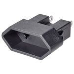 Weltron  Euro Connector 250V Black Plastic Ideal for Lighting Consoles